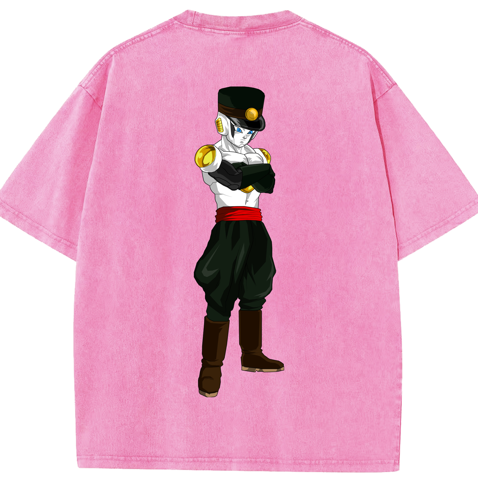 （画像用） ドラゴンボール DRAGON BALL 綿100% ヴィンテージ風 半袖Tシャツ（背面プリント）
